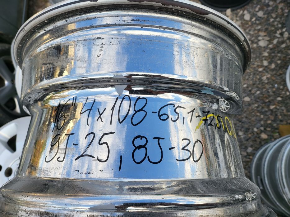 джанти 16 4х108 9J ,8J спорт пакет с голям борд Ford Mustang ,Peugeot,