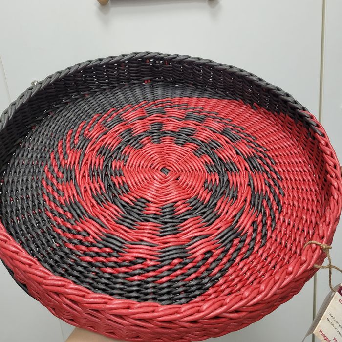 Плетёный поднос ИНЬ-ЯН