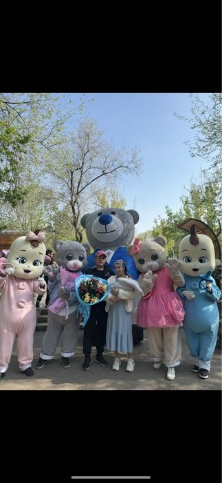 Мишка на выписка из роддома