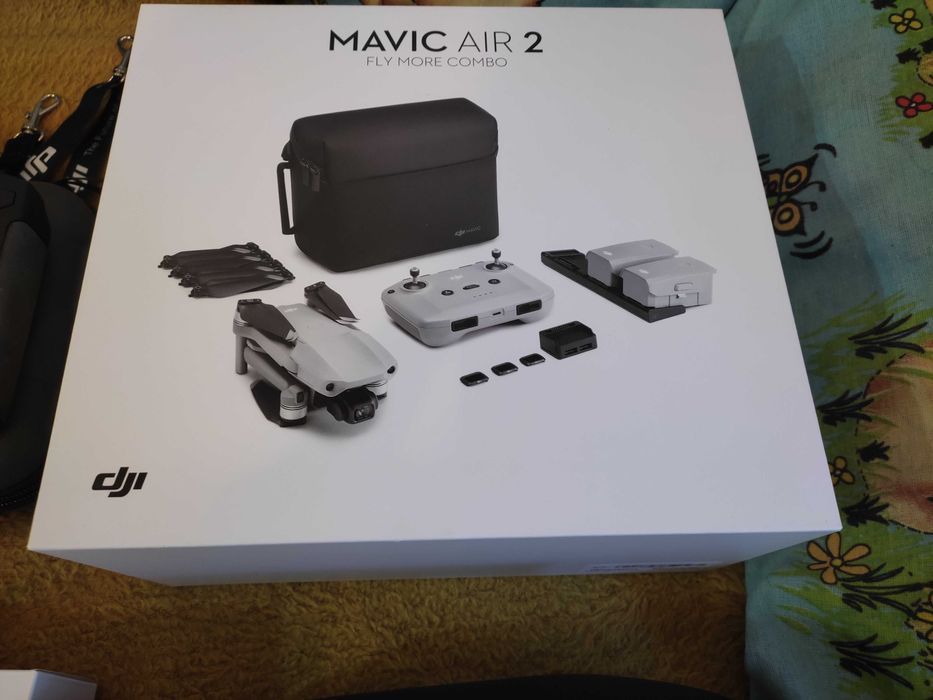 Дрон DJI AIR2 + екстри