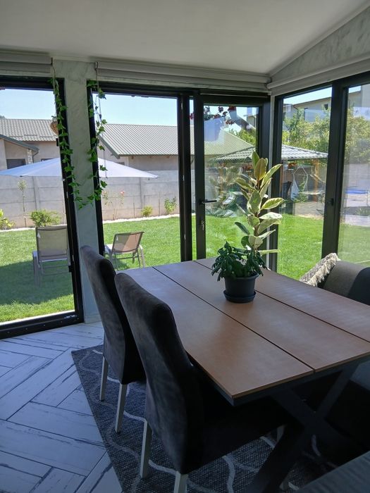 Vila 3 camere in Ștefănești, mobilata și utilată, teren 565 mp