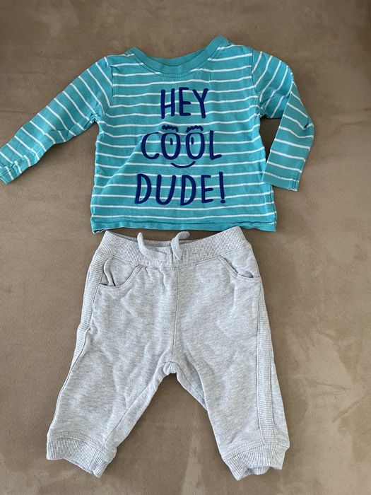 Лот за бебе момче 62см + чувалче за сън