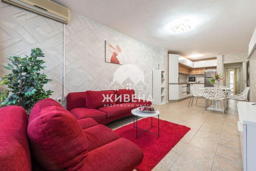 Продава обзаведен 3-стаен апартамент, до Окръжна болница