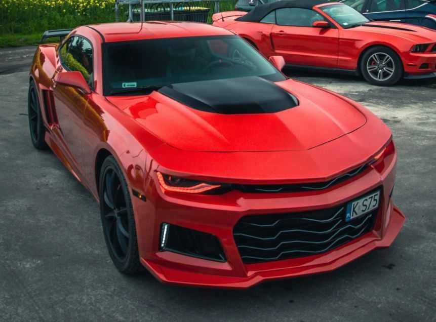 Предна броня ZL1 стил за Chevrolet Camaro 10-15 с визията след 2016-