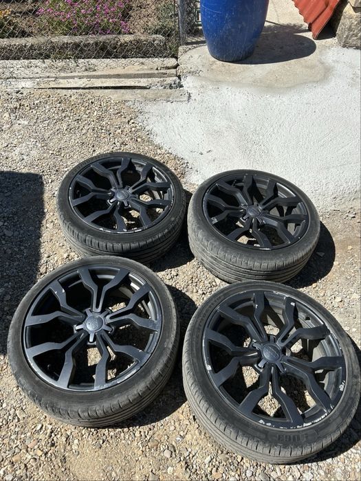 18” Audi джанти 8J ET45 +  с гуми Dunlop 225/40 R18 – 1 сезон