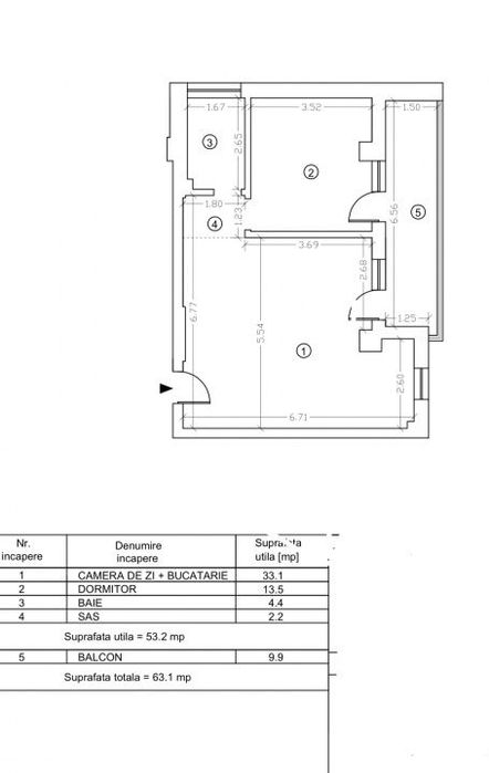 Apartament in Mamaia Nord , la 200 m de plaja , finisat la cheie — fotografia 3