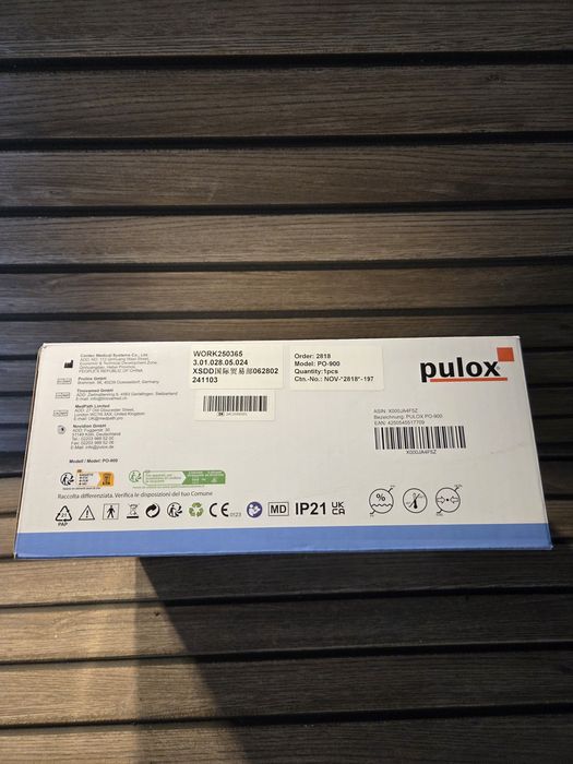 Pulox PO-900 Pulsoximetru Medical Desktop – Nou, Complet
