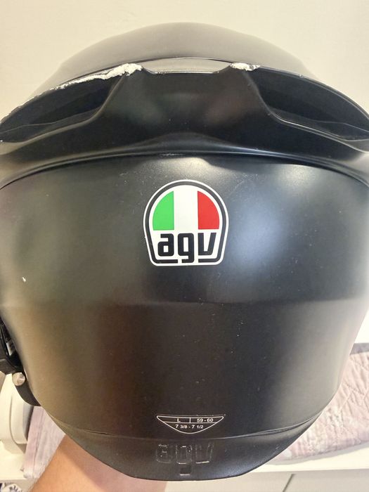 Шлем для мотоцикла AGV с гарнитурой Sena