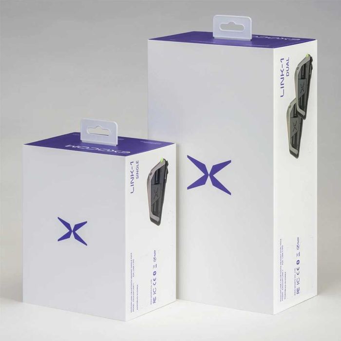 Интерком за мотоциклет Exo-Com Link-1 Single pack - универсален Scorpi
