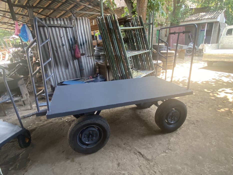 Arava  шаланда тележка