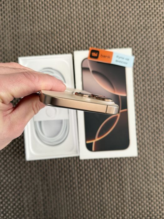 ЛИЗИНГ*30€/м iPhone 16 pro*Desert Titanium айфон 16 про златен