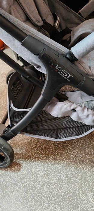 Бебешка количка Mast M2x с кош за новородено и аксесоари