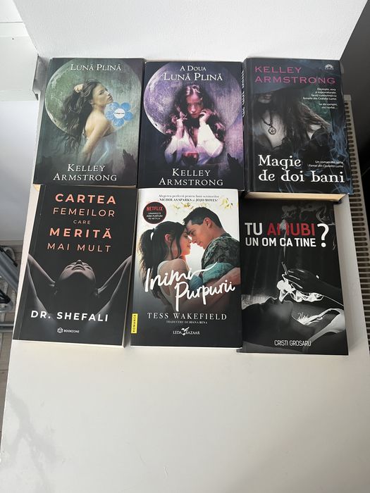 Set 6 carti  diverse  titluri