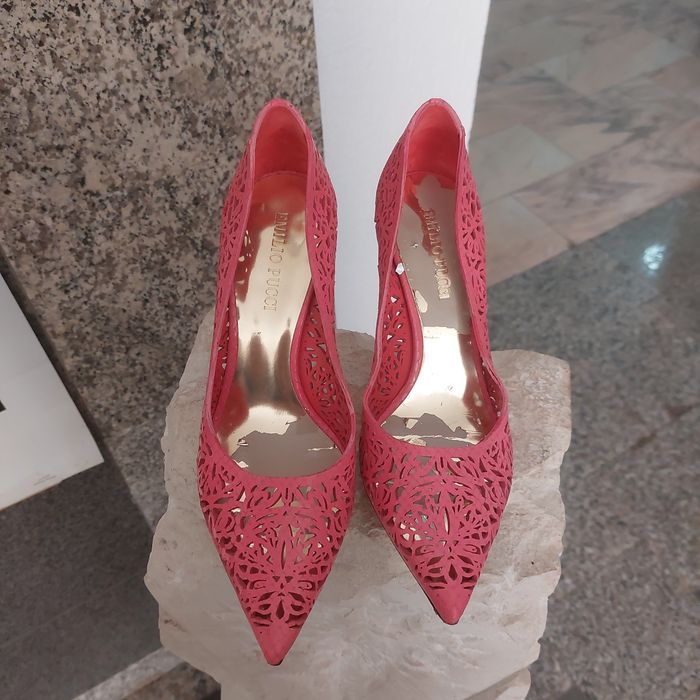 Pantofi de piele Emilio Pucci