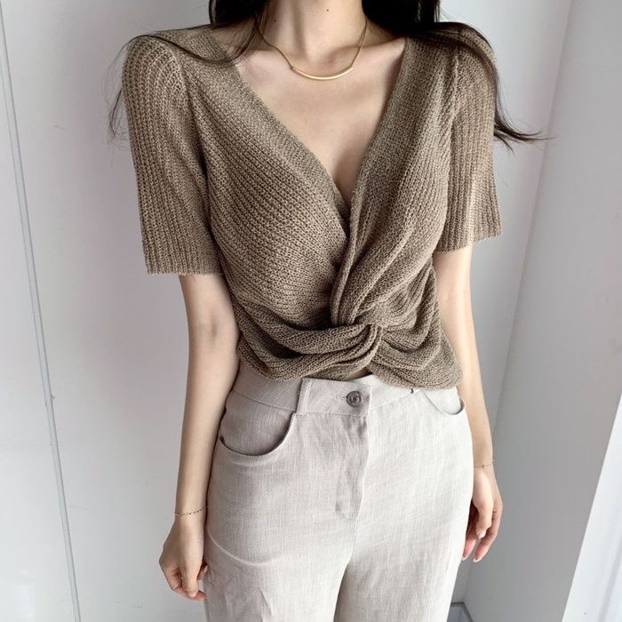 Женская кофта двухсторонняя