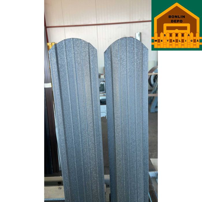 Sipcă metalică pentru gard – preț mic în judetul Vaslui