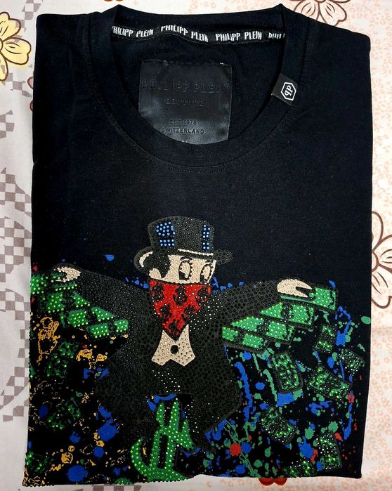 Tricou Philipp Plein Alec Monopoly