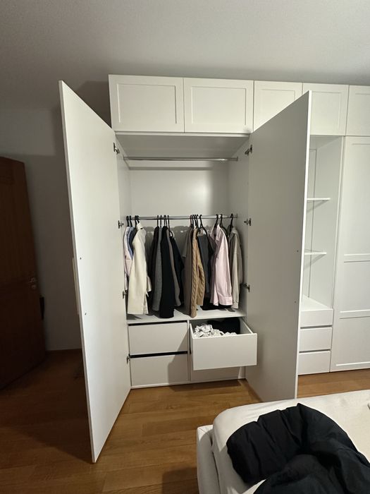 Продам шкаф бу, МДФ крашеный, корпус egger, торг уместен