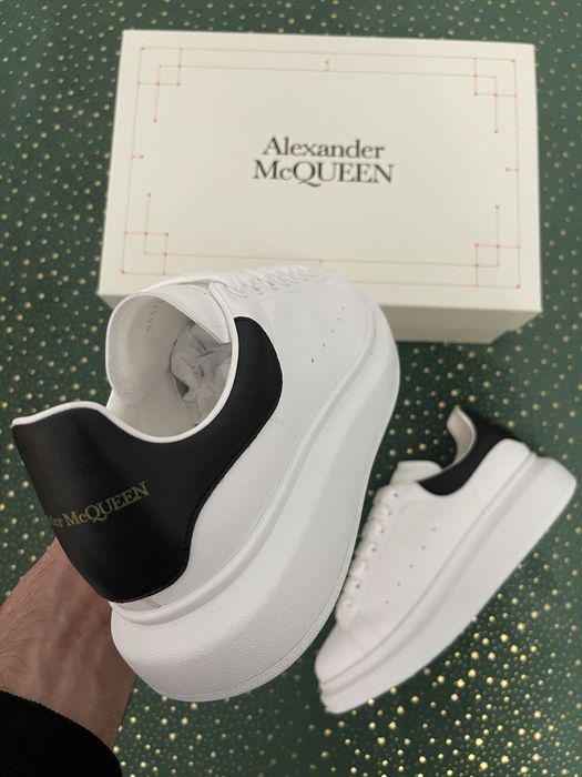Alexander McQueen White Black Premium Quality