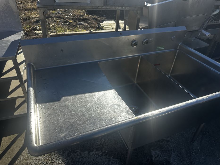 Професионални мивки алпака с две или 3 корита