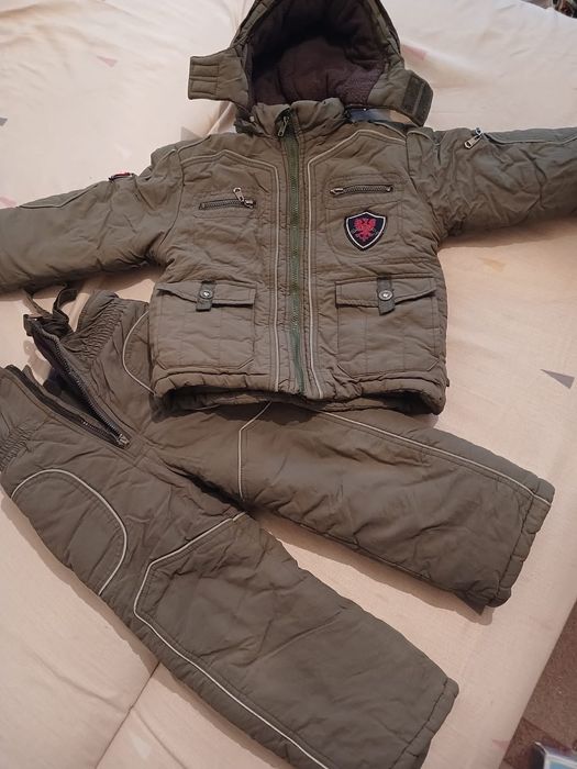 зимний комбинезон с курткой