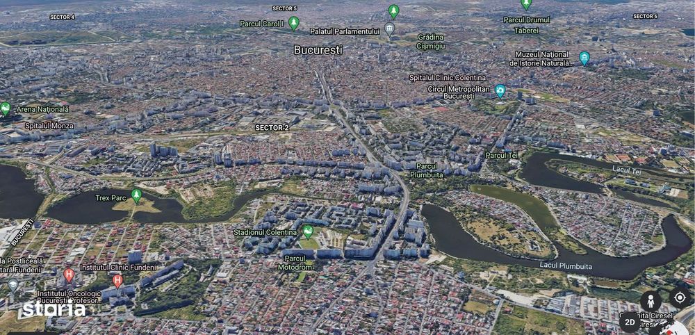 Teren 13836 mp dezvoltare zona Colentina Fundeni Plumbuita