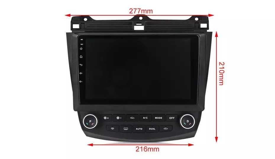 NAVIGATIE Android 14 Honda Accord 7 2003 - 2007 1/8 Gb CarPlay +CAMERA