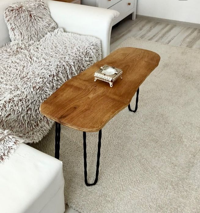 Masa de cafea din lemn masiv