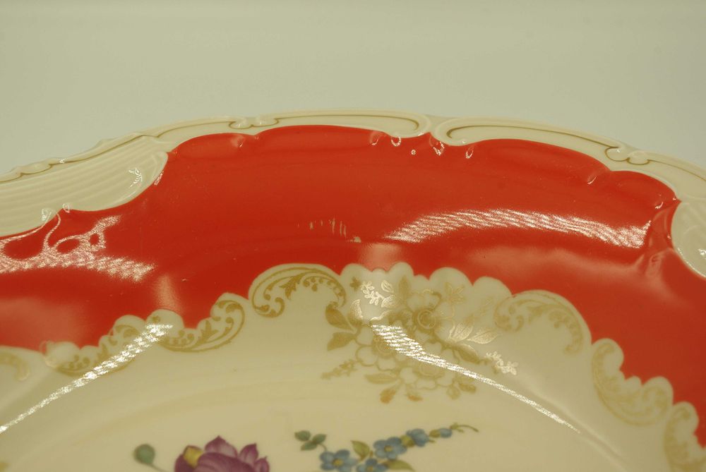 Fructiera, tava portelan, Waldershof Bavaria anii 1950, Johan Haviland