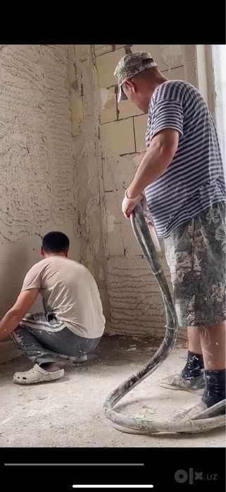Devor suvoqi, гипсовая штукатурка, tajribali usta