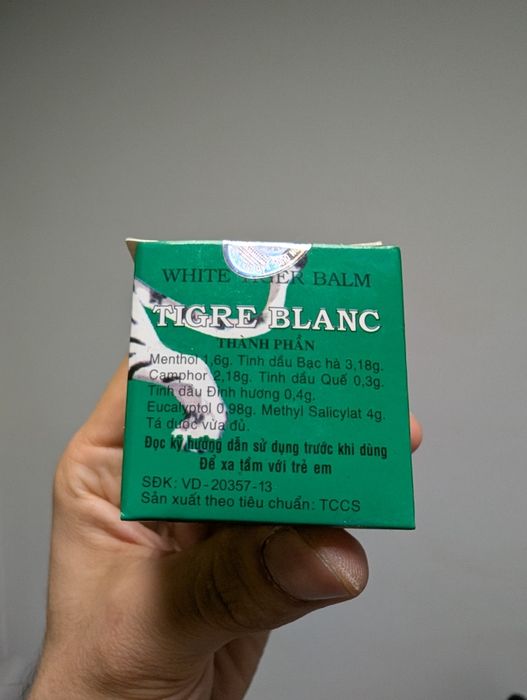 Виетнамското чудо - White Tiger Balm – Оригиналът