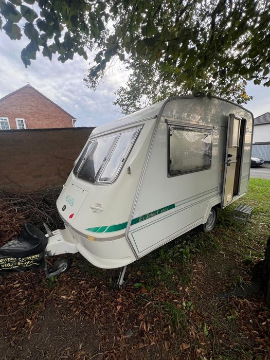 Rulotă Elddis Select 350/2 – 1998 – COMPLET ECHIPATĂ – GATA DE CONCEDIU