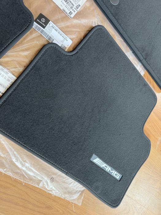 Set Covorase Noi velour originale Mercedes Benz CLS W257 model 2018-2024 Mercedes E class W213 2016+