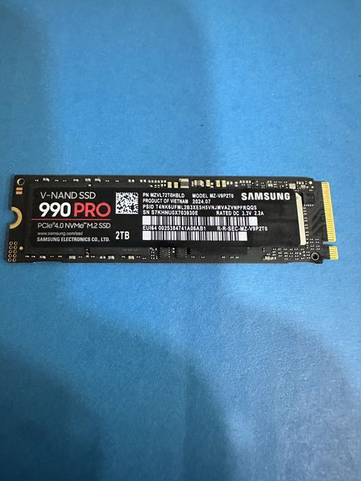 SSD Samsung 990 PRO MZ-V9P2T0BW 2000 ГБ