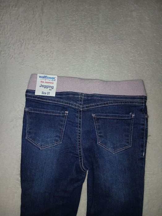 Из США, детские джинсы на девочку от бренда "Wallflower"