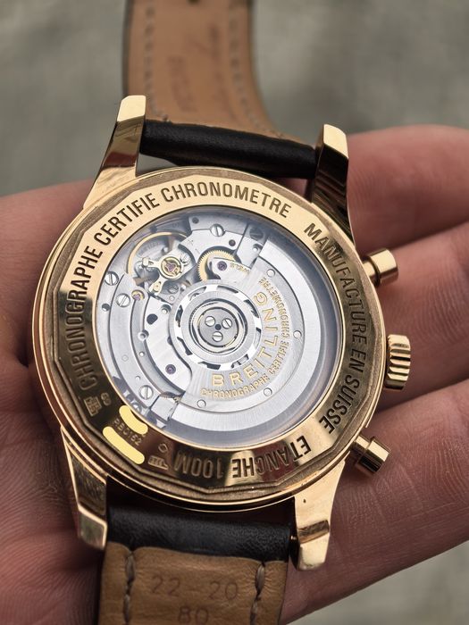 Breitling Transocean Chronograph 18K Rose Gold