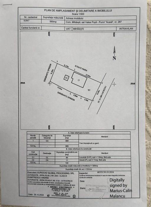 Casa Valea Popii Mihaesti