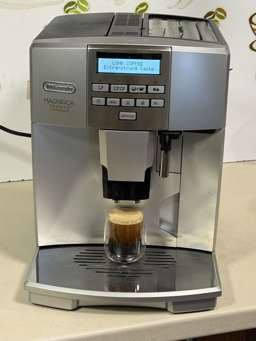 Кафемашина кафе автомат delonghi PRONTO с гаранция