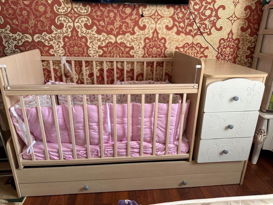 Детская кровать 2в 1