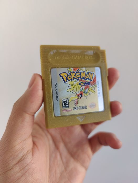 Pokemon gold game boy color si advance