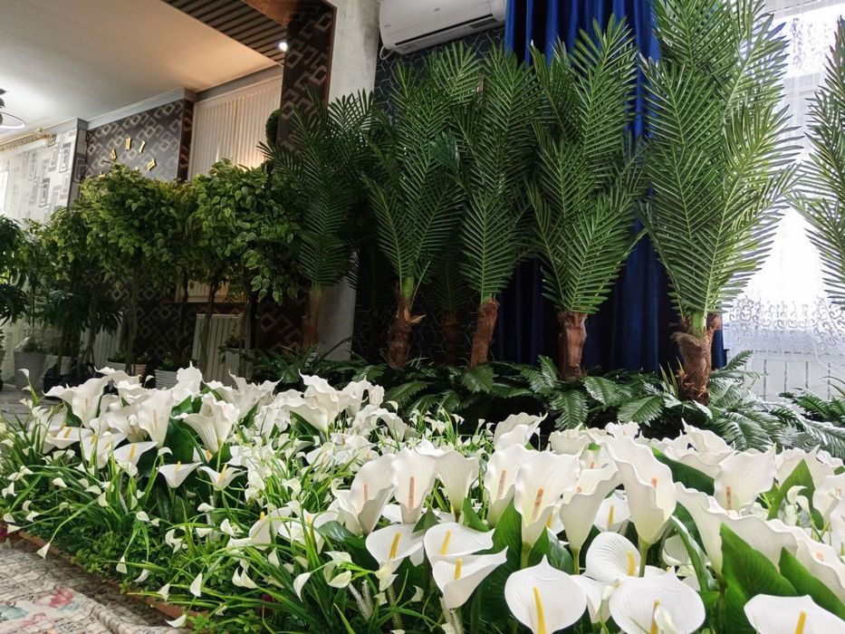 Суний гуллар офис учун Искусственные цветы деревья