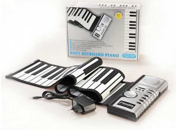 orga - pian tip roll-up, flexibil cu 49 clape, portabil -produs nou