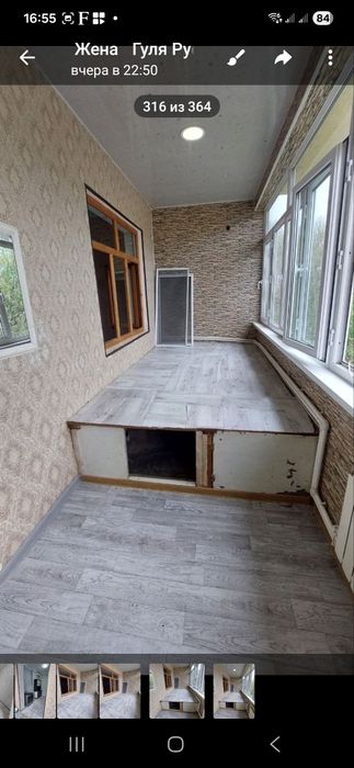 Продаётся в 8 мик районе 2 х ком