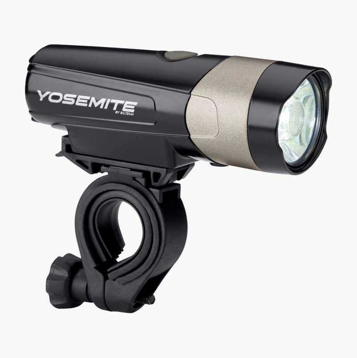 Lumina frontala (far) bicicleta Biltema Yosemite, USB