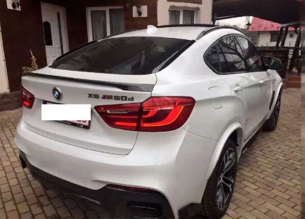 Prelungire difuzor spoiler tuning sport bara spate BMW X6 F16