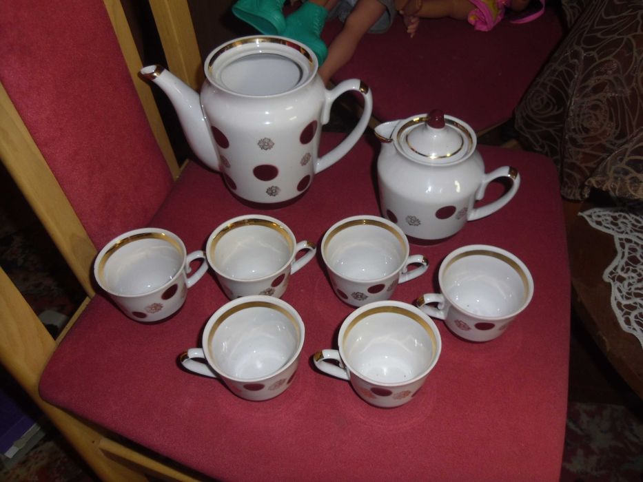 serviciu cafea portelan anii 1960