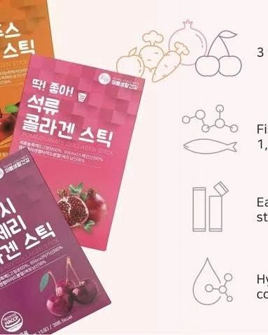 Collagen Stick Mix Package — 3 ta’mdagi foydali kollagen stigi