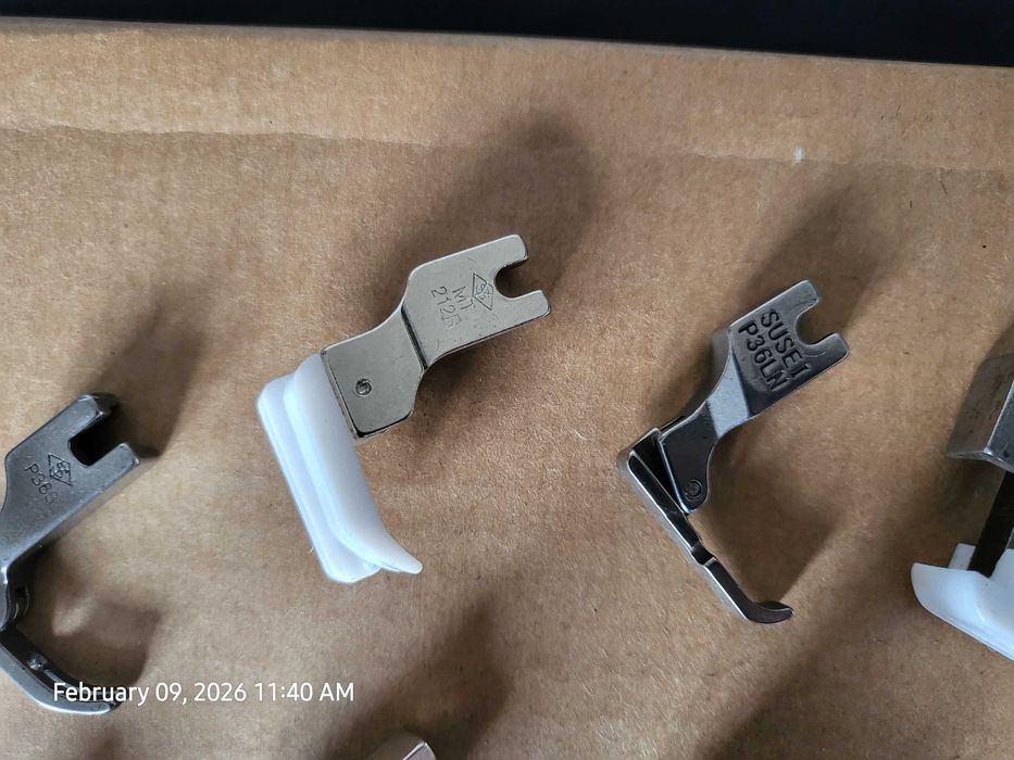 Picioruse pentru masini de cusut industriale