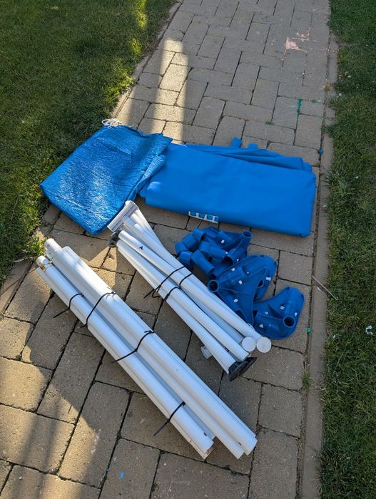 Piscina Intex, 2 pompe
