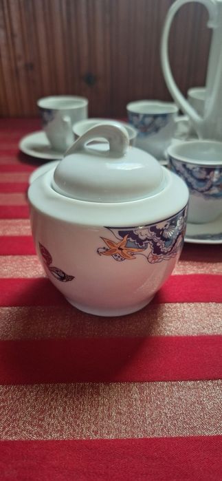 Set portelan servire ceai cafea 12 persoane